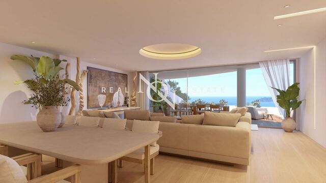 Exclusivo ático con vistas en venta en Altea 