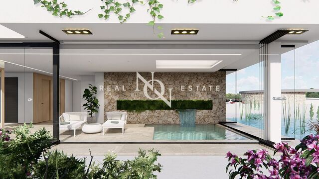 planta baja con jardín en venta en complejo residencial.